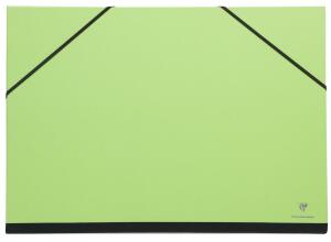 Clairefontaine Zeichenmappe 26x33cm grün