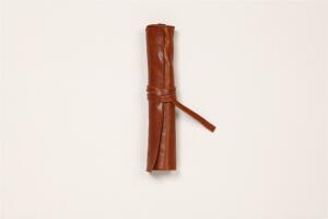 Clairefontaine Rollmäppchen 32,7x25 Leder braun