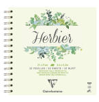 Clairefontaine Herbarium spir 21x21cm 180g 32Bl
