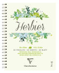 Clairefontaine Herbarium spir 24x32cm 180g 32Bl