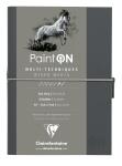 Clairefontaine PaintON Heft Fadenb 64S 250g grau