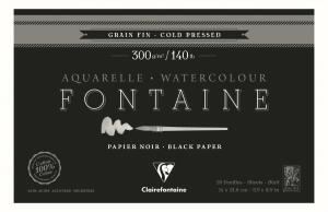 Clairefontaine Aquabl Fk FONsw 300g 14x21,6 20Bl
