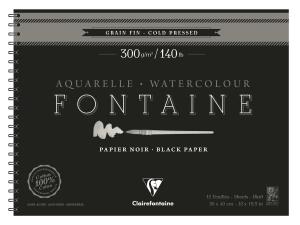 Clairefontaine Aquabl Fkorn FONsw 300g 30x40 12Bg