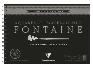 Clairefontaine Aquabl Fkorn FONsw 300g 19x26 12Bg