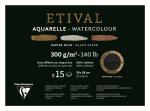 Clairefontaine Aquabl 2körn ETI sw 28x38 15B 300g