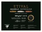 Clairefontaine Aquabl 2körn ETI sw 46x61 15B 300g