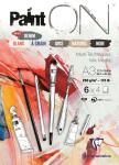 Clairefontaine PaintOn Block A3 24Bl 250g sort.