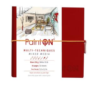 Clairefontaine PaintOn HeftFadenb 14x14 64Sw 250g