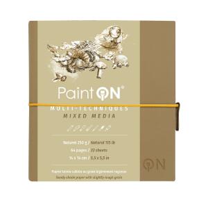 Clairefontaine PaintOn Fadenb 14x14 64S natur250g