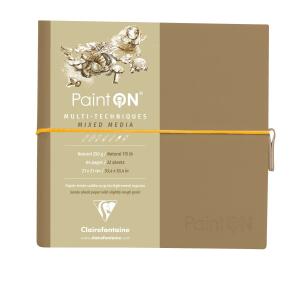 Clairefontaine PaintOn Fadenb 21x21 64S natur250g