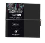 Clairefontaine PaintOn Fadenb 19x19 64S sw 250g