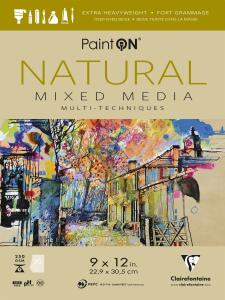 Clairefontaine PaintON US 20Bl 22,9x30,5 natur