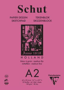 Clairefontaine Block Petit grain A2 w 180g 35Bl