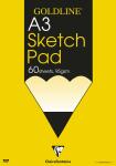 Clairefontaine Goldline sketch pad A3 60sh 95g
