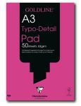 Clairefontaine Typo/Detailed pad A3 50 sheets