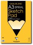 Clairefontaine Goldline spiral pad A3 120sh 95g