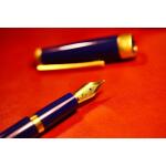 Herbin JH Füller bl Pallad Stahlfeder gd F
