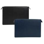 Herbin JH Aktenmappe Leder A4 schwarz