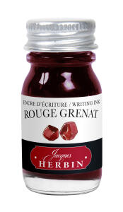 Herbin Tinte f. Füller 10ml granatrot