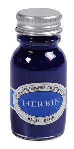 Herbin Kalligraphietinte 15ml blau