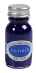 Herbin Kalligraphietinte 15ml blau