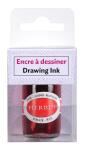Herbin Flak Auqarelltinte 15ml rot