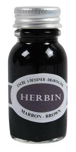 Herbin Flakon Zeichentinte wasserf 15ml braun