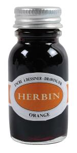 Herbin Flakon Auqarelltinte 15ml orange