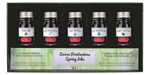 Herbin Set 5 Tinten 10ml Frühling