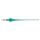 Herbin Glasfeder rund 18,5cm türkis