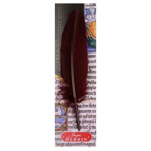 Herbin Gänsefeder 21cm bordeaux