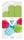 Clairefontaine Set Seide 3 Pompons Ø30x1 Ø40x2 gr