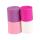Clairefontaine 4xKreppband 5cmx10m sort. rosaton