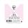 Clairefontaine 4xKreppband 5cmx10m sort. rosaton