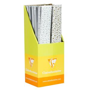 Clairefontaine Seidenp 40 Pkg 50x75 st Weihn