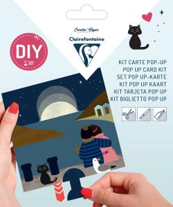 Clairefontaine POP-UP Karte 135x135+Umschl Love