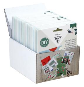 Clairefontaine Box 30x Pop-Up sort Karten+Umschl