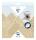 Clairefontaine Origami 60Bl 3 Formate Kraft floral