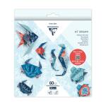 Clairefontaine Origami, 60Bl 3 Formate, Fauna