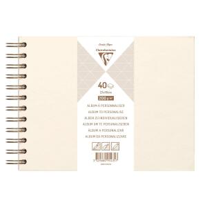 Clairefontaine Album Kraftpapier 21x16 w 40S 200g