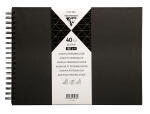 Clairefontaine Album personalisieren 40Bl sw 32x24