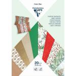 Clairefontaine Fantasieblock A4 20Bl Weihnach