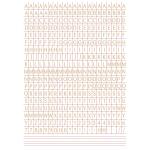 Clairefontaine Block A4 20Bl Motive, Kraft floral