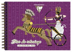 Clairefontaine Ausmalblock Ägypten 32x24 20Bl