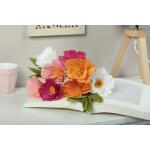 Clairefontaine Set Krepp Blumenstrauß 20,5x1,5x30