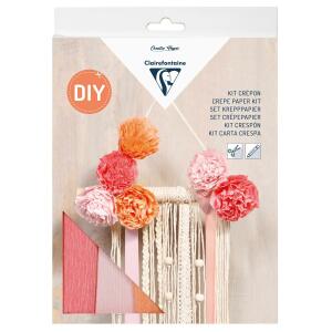 Clairefontaine Set Krepp Makramee 20,5x1,5x31