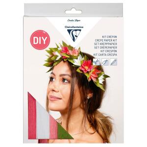 Clairefontaine Set Krepp Blumenkranz 20,5x1,5x32