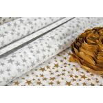 Clairefontaine Seidenpapier 4Bg 50x75 Sterne gold