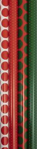 Clairefontaine Excellia 80g Punkte rot&gn 5x0,70m