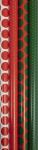 Clairefontaine Excellia 80g Punkte rot&gn 5x0,70m
